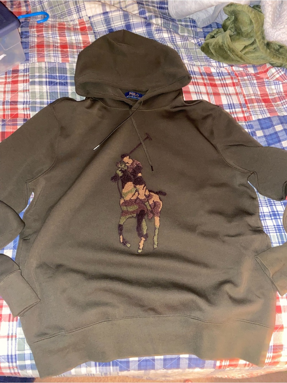 Polo by Ralph Lauren Brown Logo Hoodie - Picture 4 of 6
